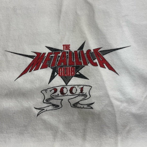 Rare VTG 2000/2001 Metallica Metclub Exclusive James Hetfield Design Size XXL - Picture 3 of 9